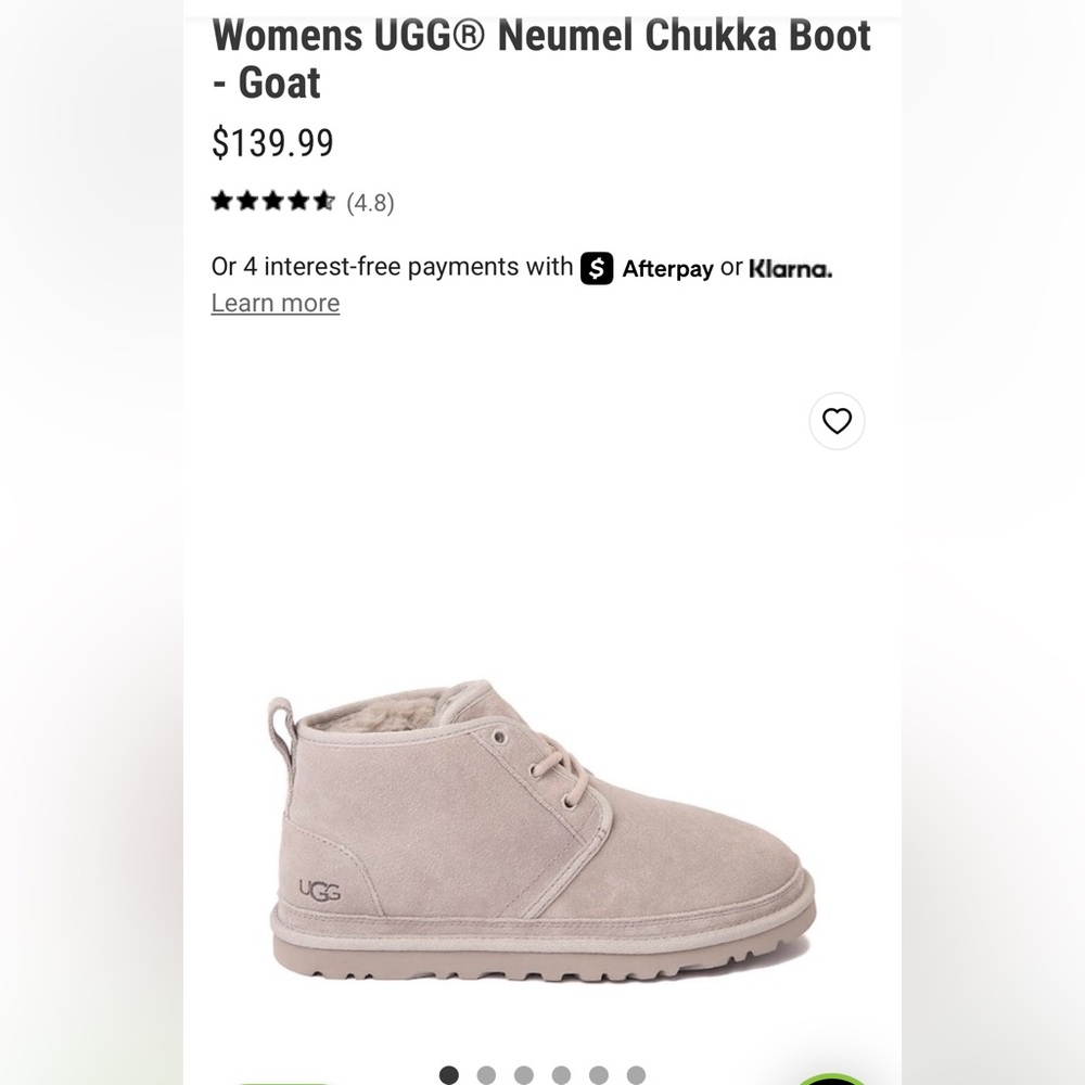 UGG Light Tan Suede Lace-Up Boots